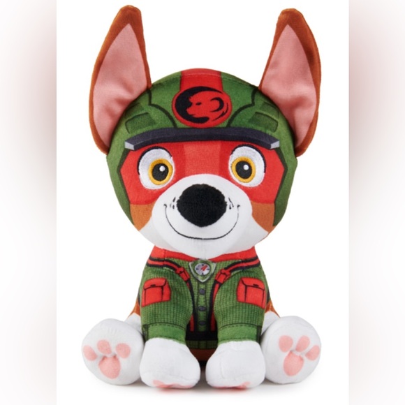 NICKELODEON Paw Patrol JUNGLE PUPS TRACKER 9.5" Plush Stuffed Toy Spin Master - Picture 2 of 4